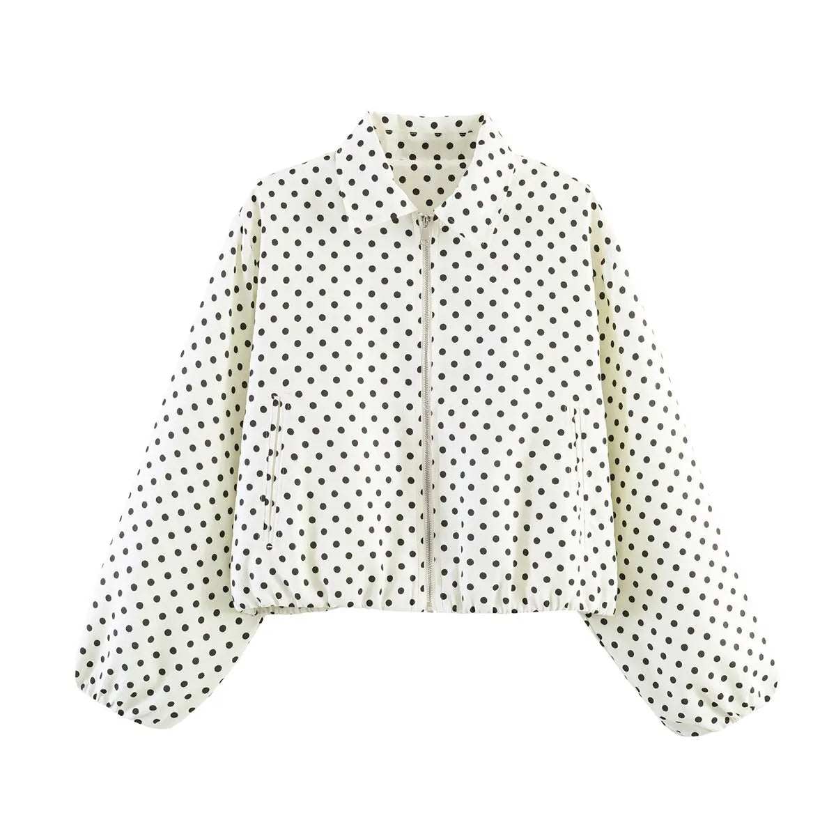 SLTNX Women's Bomber Jacket Zip Puffed Varsity Jackets for Women Cropped